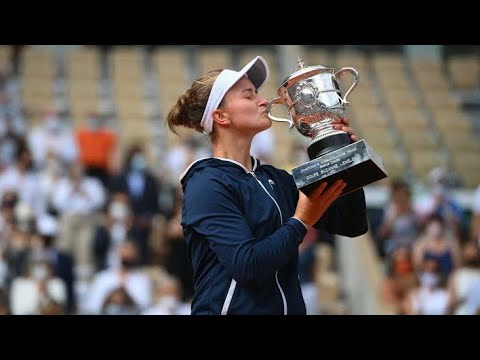 Barbora Krejcikova wins French Open women's title 2021 #shorts