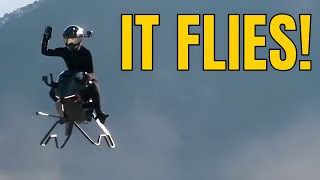 Volonaut Airbike Is Real Jet Powered Bike Takes Flight!