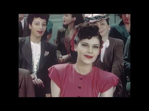 The fashion of tomorrow as seen in 1941 - A.I.-Restored  – [ 4K60FPS | Audio Enhanced ]