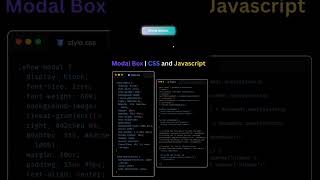 Model Box CSS and JS with #codeinvent