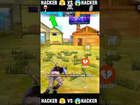 HACKER 😤 VS 😱 HACKERS /  IMPOSSIBLE 🍷🗿 #shorts #freefire  #video #viral
