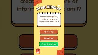 HTML's Link Master - Coding Riddles #codingproblems