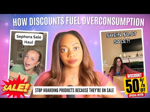 How Discounts Fuel Overconsumption and Consumerism