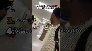 Ranking The Worst School Pranks Ever 2😭😂