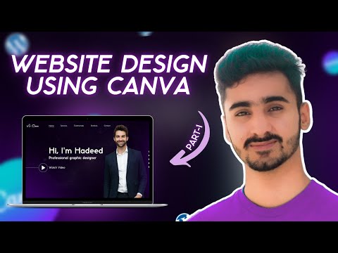 😎How to design RESPONSIVE WEBSITE IN CANVA 😎| Canva Website Design Tutorial 2022