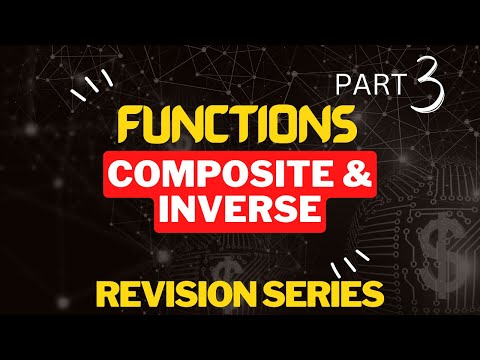Composite Functions & Inverse Functions| MYP| IB| Part 3 #shivamkewat #3dacademy #funandlearn