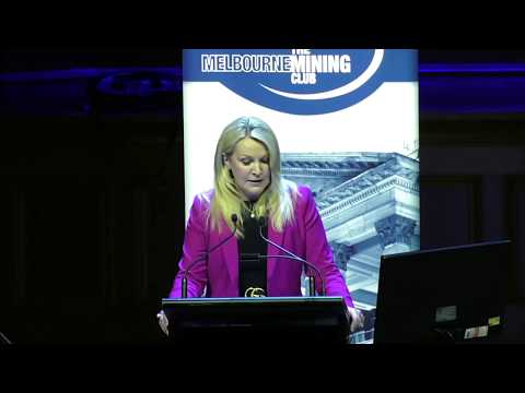 Elizabeth Gaines CEO Fortescue Metals Melbourne Mining Club 10 10 19
