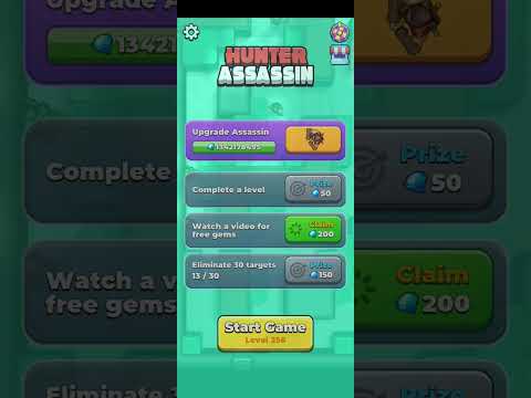 || yt short || gamming || hunter assasion game ||  crazy level with CRAZY GAMING 😎 || crazy gaming.