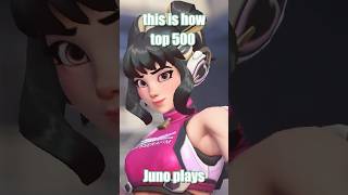 How a "top 500" Juno plays #overwatch2