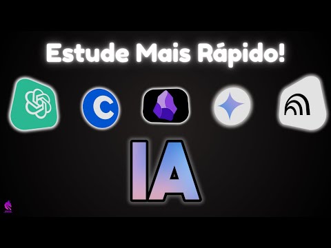Como usar IAs para estudar MELHOR e mais RÁPIDO!