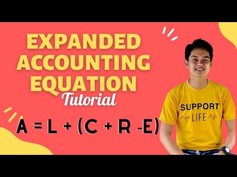 EXPANDED ACCOUNTING EQUATION (A=L+(C+R-E) WITH SECRET FORMULA NA HINDI NA SECRET