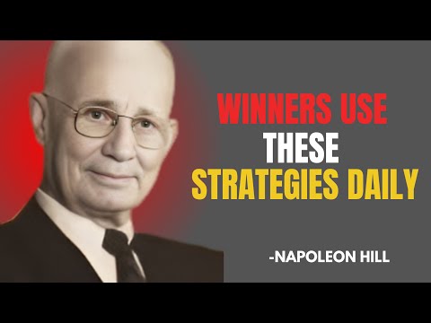 " 10 STRATEGIES TO GET YOUR LIFE IN ORDER TODAY " | Napoleon hill Best Speech |