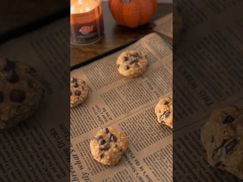 Oatmeal Cookies 🍪 #asmr #baking #bakingasmr #fallbaking #autmn #fallaesthetic