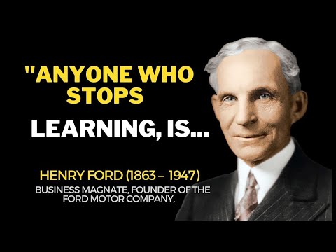 "Henry Ford: Inspiring Life Changing Quotes for All | Must-Listen Motivational Wisdom"