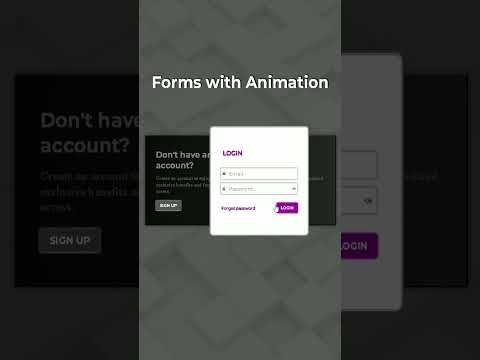 How to Create Easy Web Forms html css javascript #shorts #webdevelopment #coding #cssanimation #css
