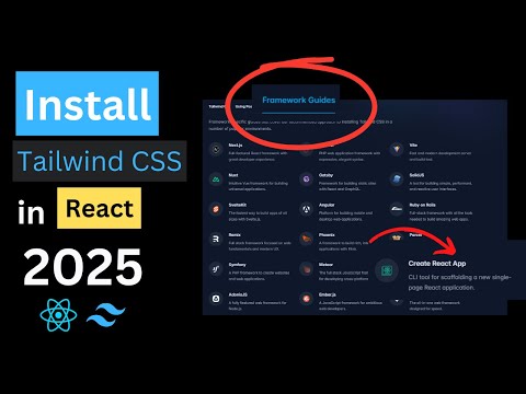 How to Install React JS  with Tailwind CSS