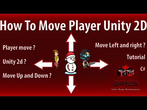 How To Move Player Unity 2D (2020)