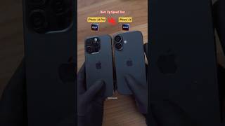 iPhone 16 Vs 16 Pro Boot Up Speed Test