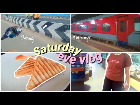 💫Eve vlog- Outing with parents, snacking, new books, roaming around