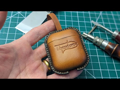 How It's Made Leather Apple AirPods Case / The Most Expensive Case EVER Made