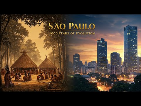 Entire history of São Paulo: 1000 Years of Evolution (AI Reconstruction)