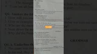 #std 6 #english#unittestsolution #questionpaper #shorts #treanding #trendingmusic