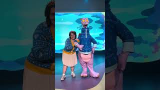 Meeting Figment #kittymonk #theowlhouse #familyguy #helluvaboss #hazbinhotel