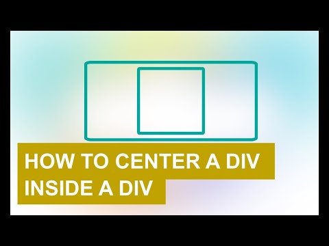 How to center div inside a div using html and css