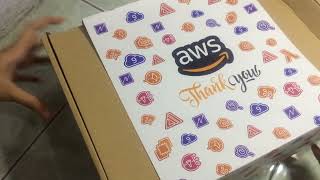 AWS User Groups Swag Unboxing