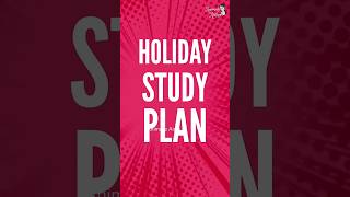 Study Tips #15 | Holiday Study Plan📝 | Study Plan💪💯🔥 #holiday #studyplan