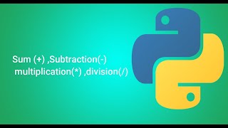 Math Operators In Python Language !!!