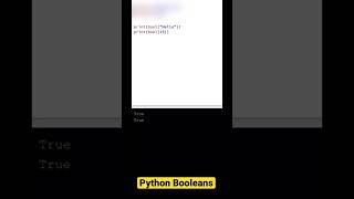 How to Use Booleans in Python? 😘-Programming Secrets #shorts #youtube #python