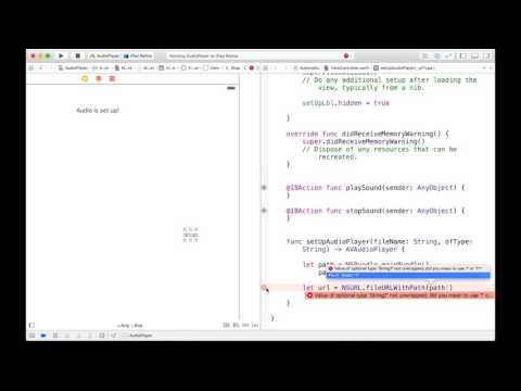 Play Audio in Swift