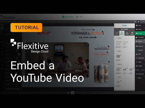 Embed a YouTube Video into a Responsive HTML5 Design - Flexitive Tutorial