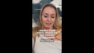 Lindsey Vonn posts update on her health after crash