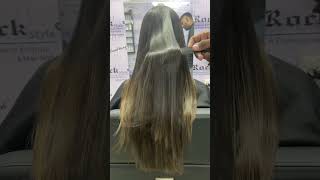 Shiny bond treatment #hairgrowth #toptrends #hairtrends #haircolor #hottrends #hair