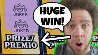 HUGE WIN on the MOST EXPENSIVE ($100) Lottery Ticket on earth!