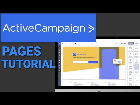How To Build An ActiveCampaign Landing Page (Tutorial 2023) (Timestamps In The Description)