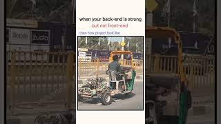 strong 💪 back end #coding #memes #codingmemes #codewithgoutamchandra
