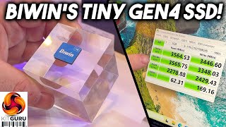 This Gen4 SSD Is Barely Bigger Than a microSD – BIWIN @ CES 2026