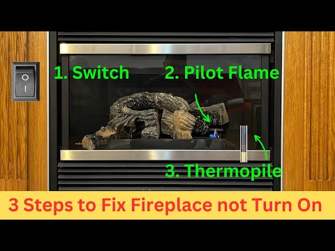 Gas Fireplace Won’t Light? Easy DIY Fix in Three Simple Steps for Homeowners