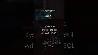 COBOL. Programming language