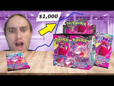 (NEW 2025) $1,000 Fusion Strike booster box OPENING!