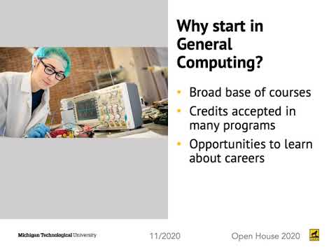 General Computing in the College of Computing at Michigan Tech