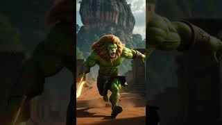 #Hulk #LionWarrior #Sigiriya #SriLanka #EpicVideo #CinematicShorts #FantasyVideo #AIVideo