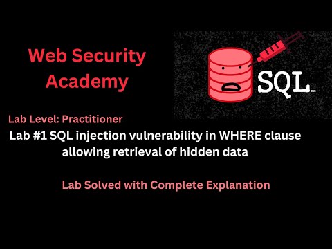 SQL injection vulnerability in WHERE clause allowing retrieval of hidden data in Hindi (Lab #1)