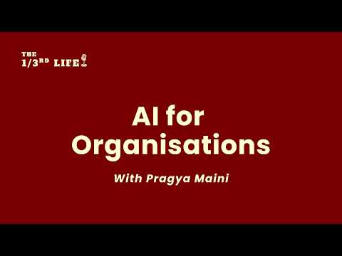 Redefining the Future of Work: Organizational Design in the AI Era with Pragya Maini