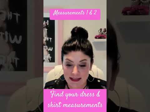 Measurements 1 & 2: Your dress and skirt sizes #petitefashion #clothing #styletips #sizes #shorts