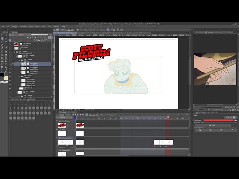 Uranium animates: Scott Pilgrim Comic Book Fan Adaptation
