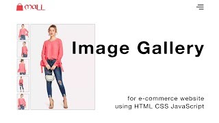 How To Make Image Gallery In HTML CSS JavaScript | Create Image Gallery In HTML Website